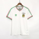Günstige Fußballtrikots Mexiko Remake 1985 Weiße Kurzarm